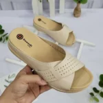 خرید دمپایی طبی زنانه سعیدی کرم