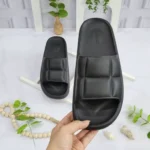 خرید دمپایی کوروش پاپا مشکی رنگ مردانه