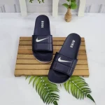 دمپایی نایک سرمه ای مردانه ای