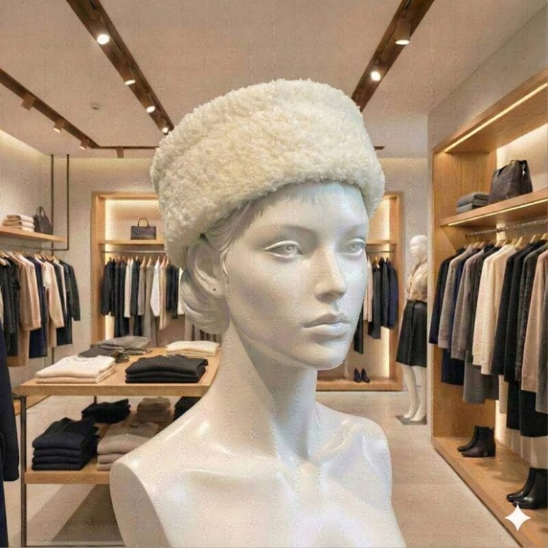 هدبند خز شیری